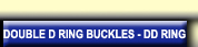 Double D Ring Buckles